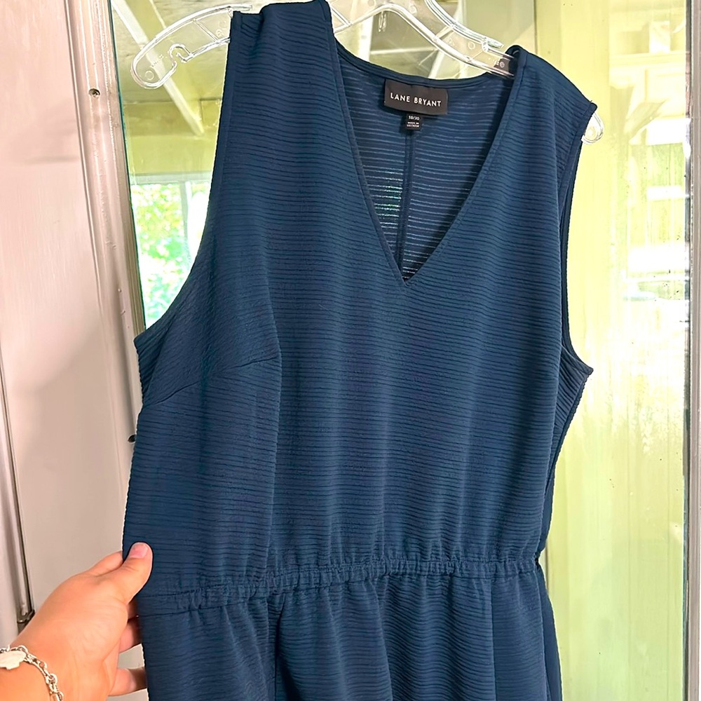 Teal Sleeveless Dress